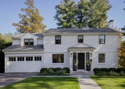 1-Transitional-transformation-colonial-home-renovation-front-facade-needham-David-Sharff-Architect