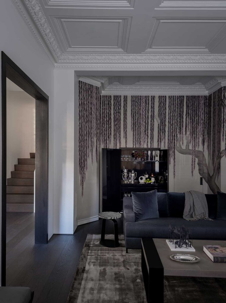 12-Historic-meets-modern-brownstone-renovation-living-room-bar-boston-David-Sharff-Architect