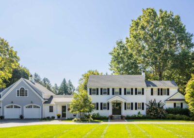 5-Colonial-renovation-and-addition-front-exterior-Westwood-David-Sharff-Architect