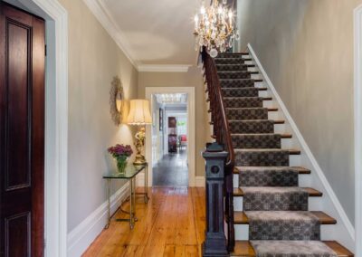 8-Antique-Colonial-renovation-restored-entry-Westwood-David-Sharff-Architect